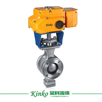 Electric V-typed Ball Valve